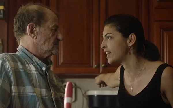 B. Miklós Székely és Franciska Farkas in The Rocking Chair